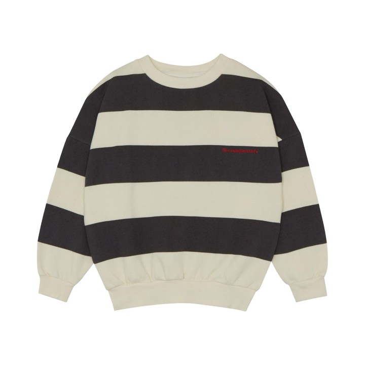 The Campamento Grey Striped Sweatshirt