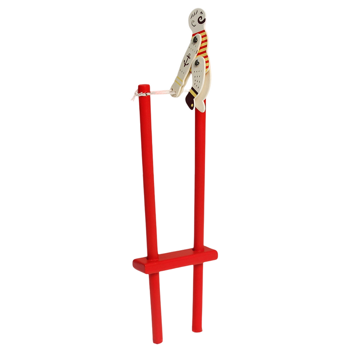 Wooden Acrobatic Toy Mr Muscular