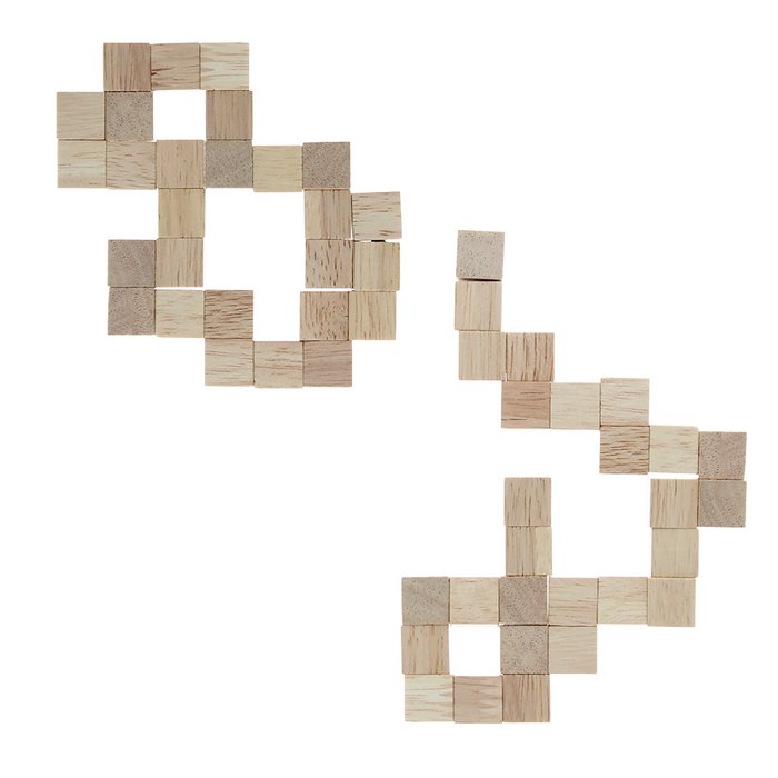 Wooden Cube Puzzle
