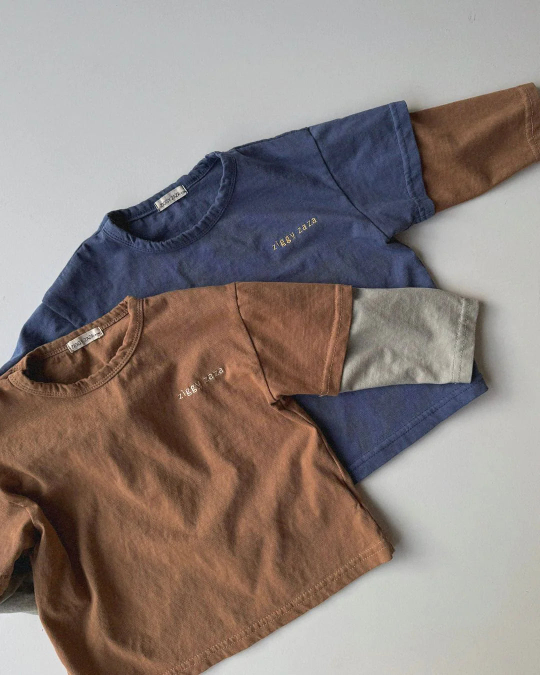Ziggy Zaza Base Toto Layered Tee Caramel