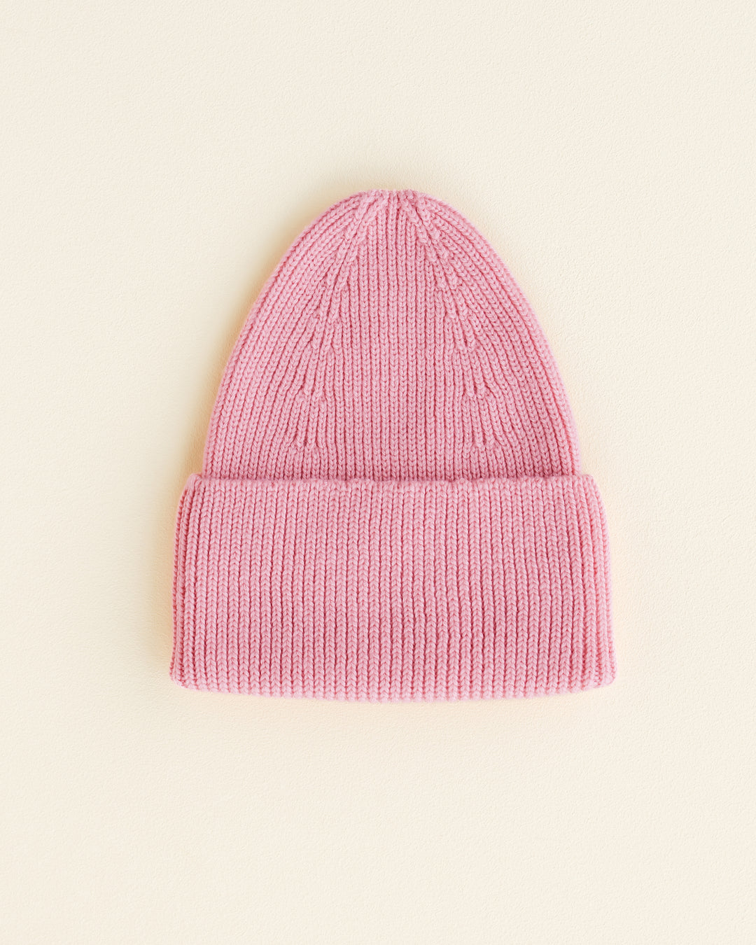 Hvid Fonzie Beanie Cotton Candy
