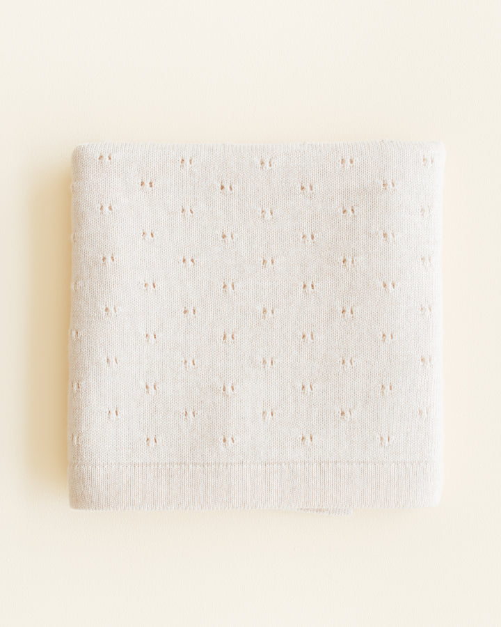 Hvid Blanket Bibi Cream