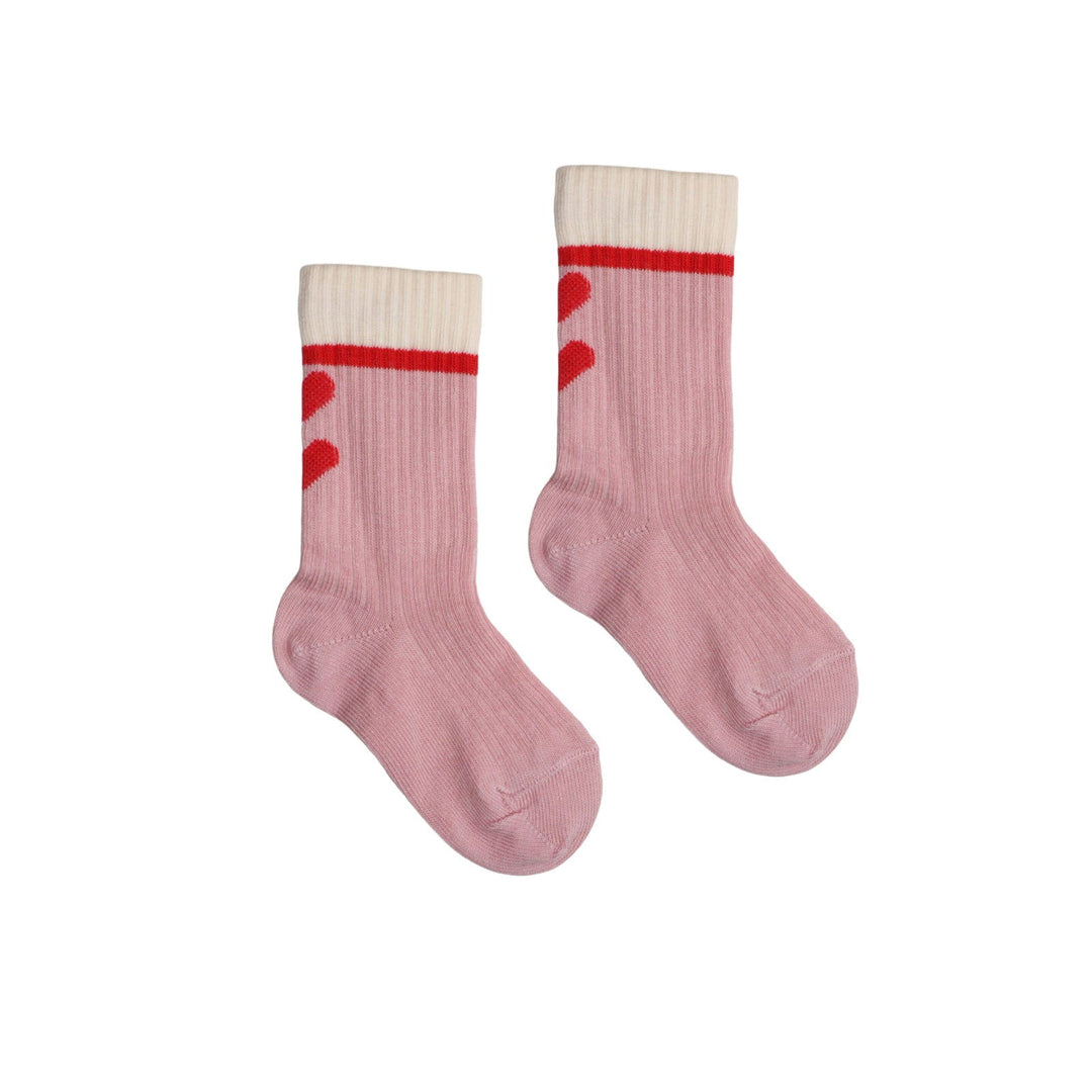 Barbara Socks Silver Pink - La Gentile Store