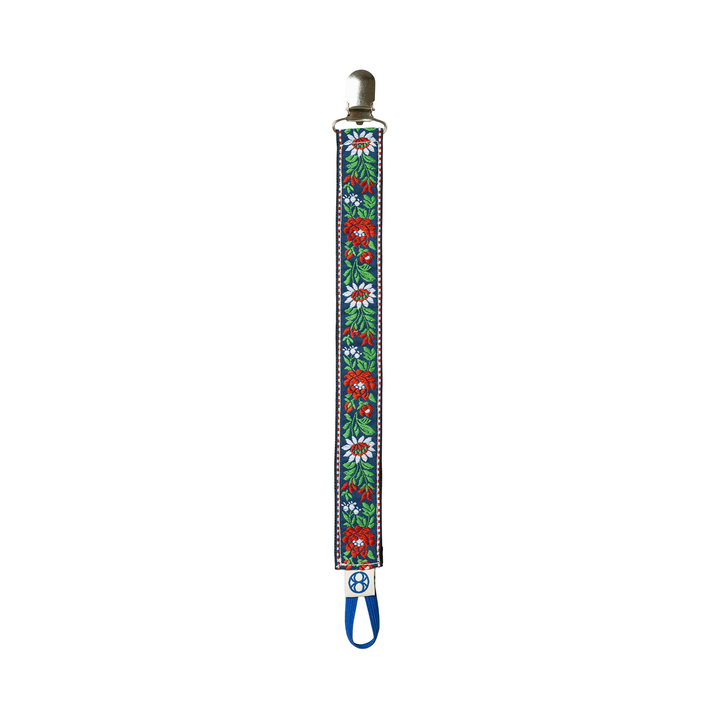 Boo Studio Pacifier Clip Blue