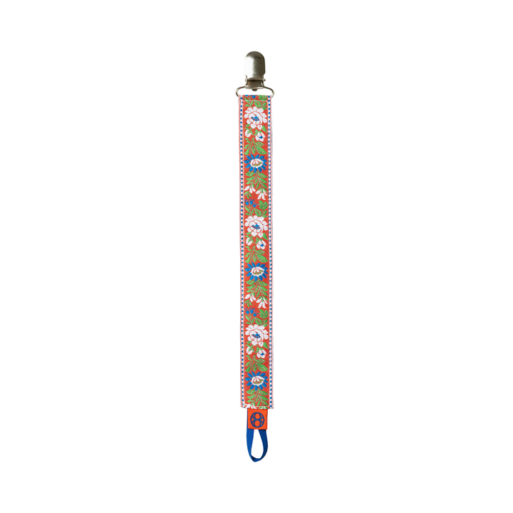 Boo Studio Pacifier Clip Red