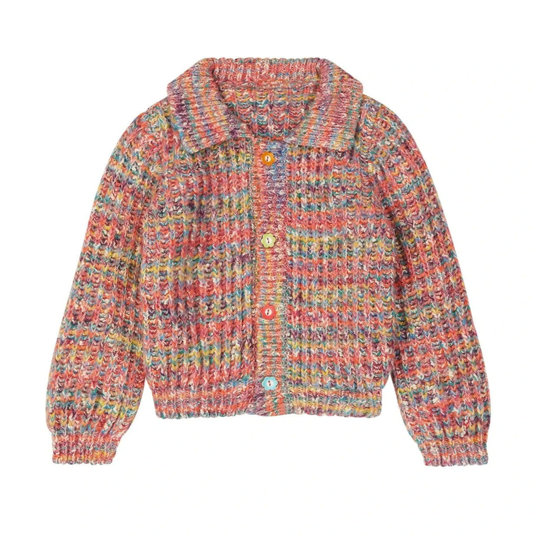 Charco Pink Confetti Cardigan - La Gentile Store