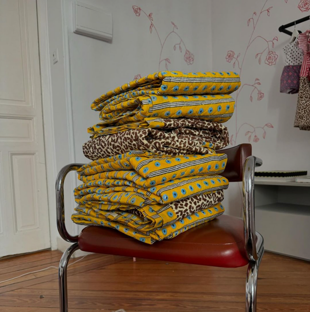 Charco Reversible Leopard Print Blanket - La Gentile Store