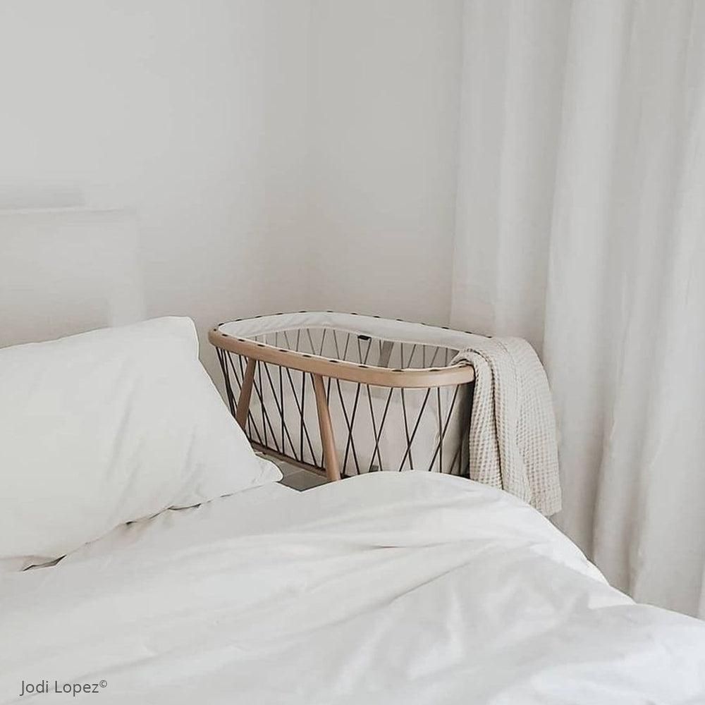 Charlie Crane Kumi Baby Crib Hazelnut with Coco Mattress – La