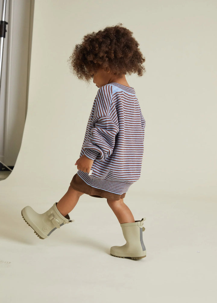 Emil Coco Stripe Cardigan