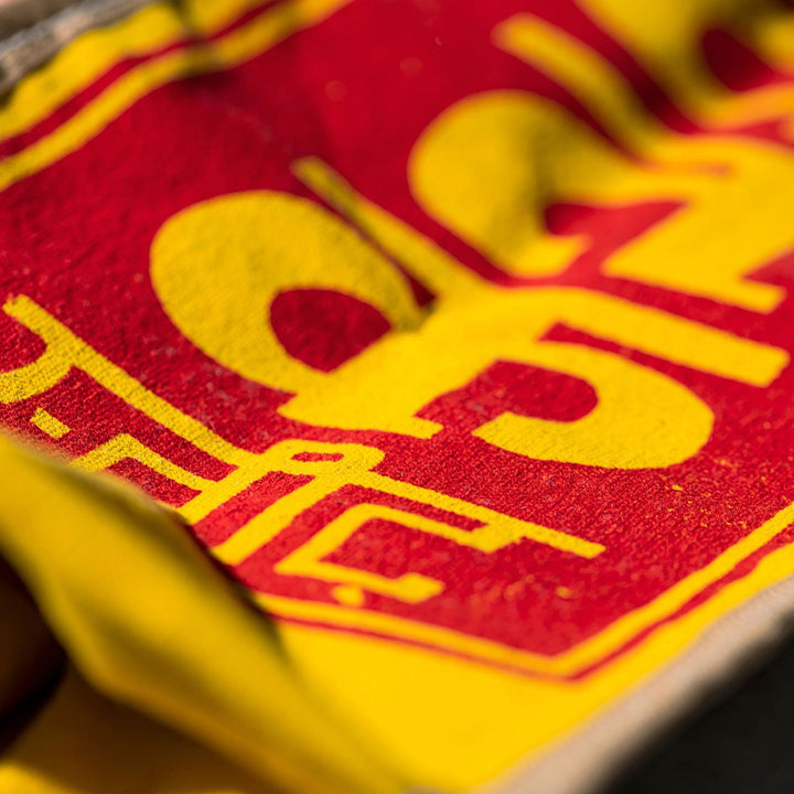 Cotton Market Bag Red Yellow - La Gentile Store
