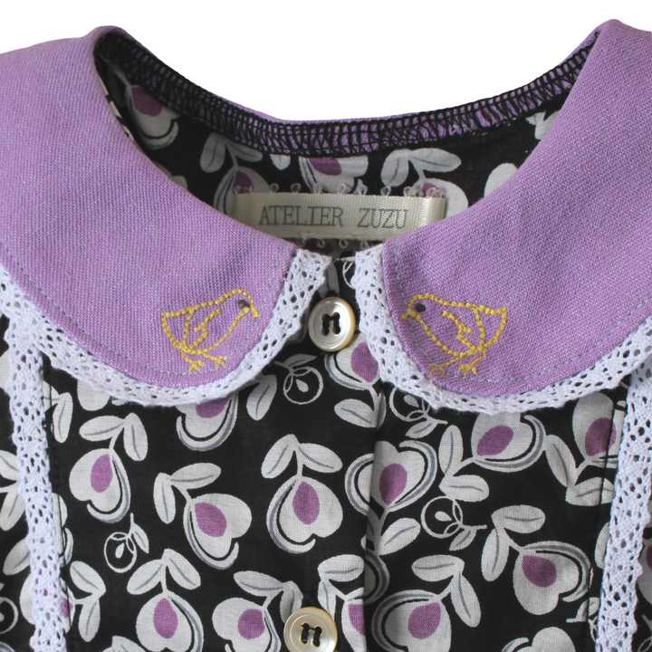 Atelier Zuzu Gwen Dress Noir Floral