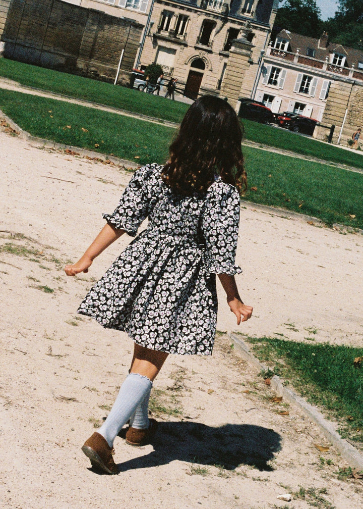 Atelier Zuzu Gwen Dress Noir Floral