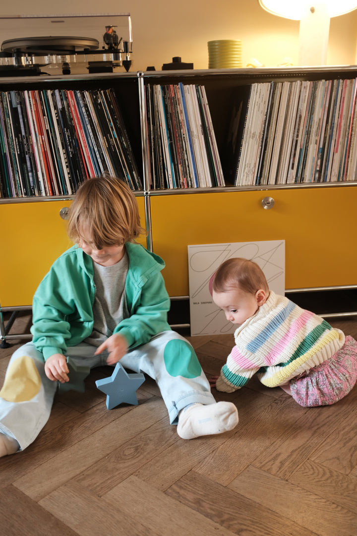 The Campamento Green Washed Oversized Kids Hoodie