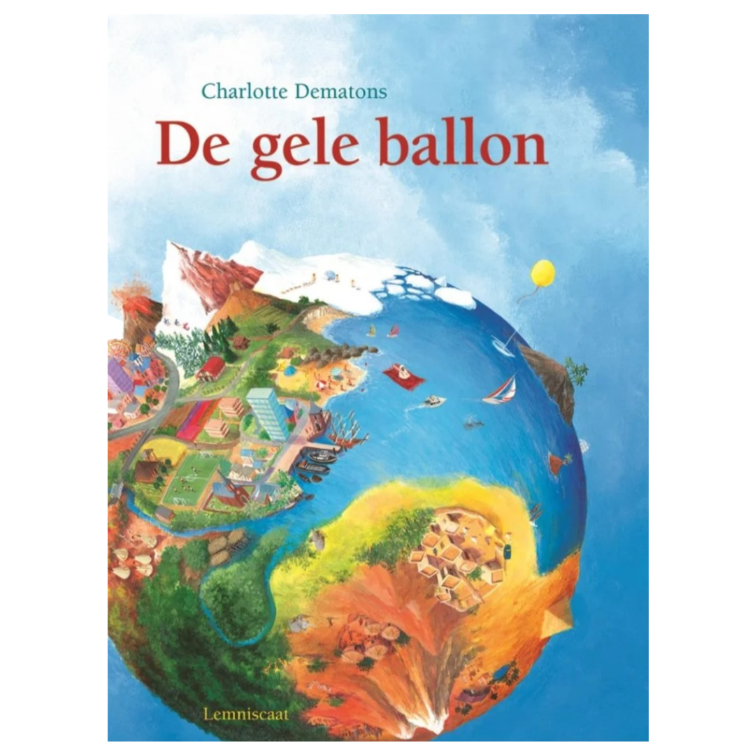 De Gele Ballon Luxe Kartonboek - La Gentile Store