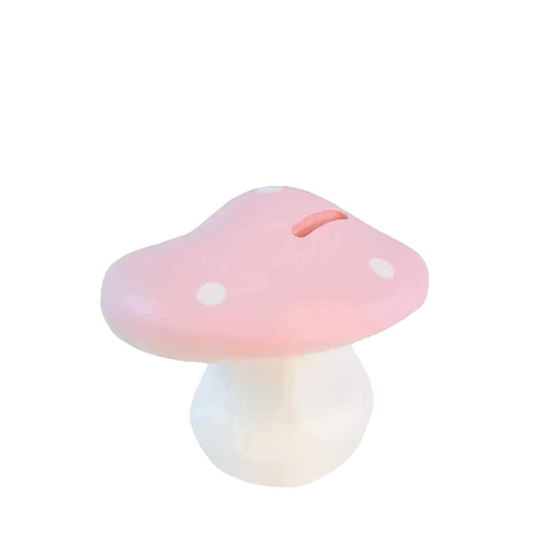 Mushroom Money Bank - Pink