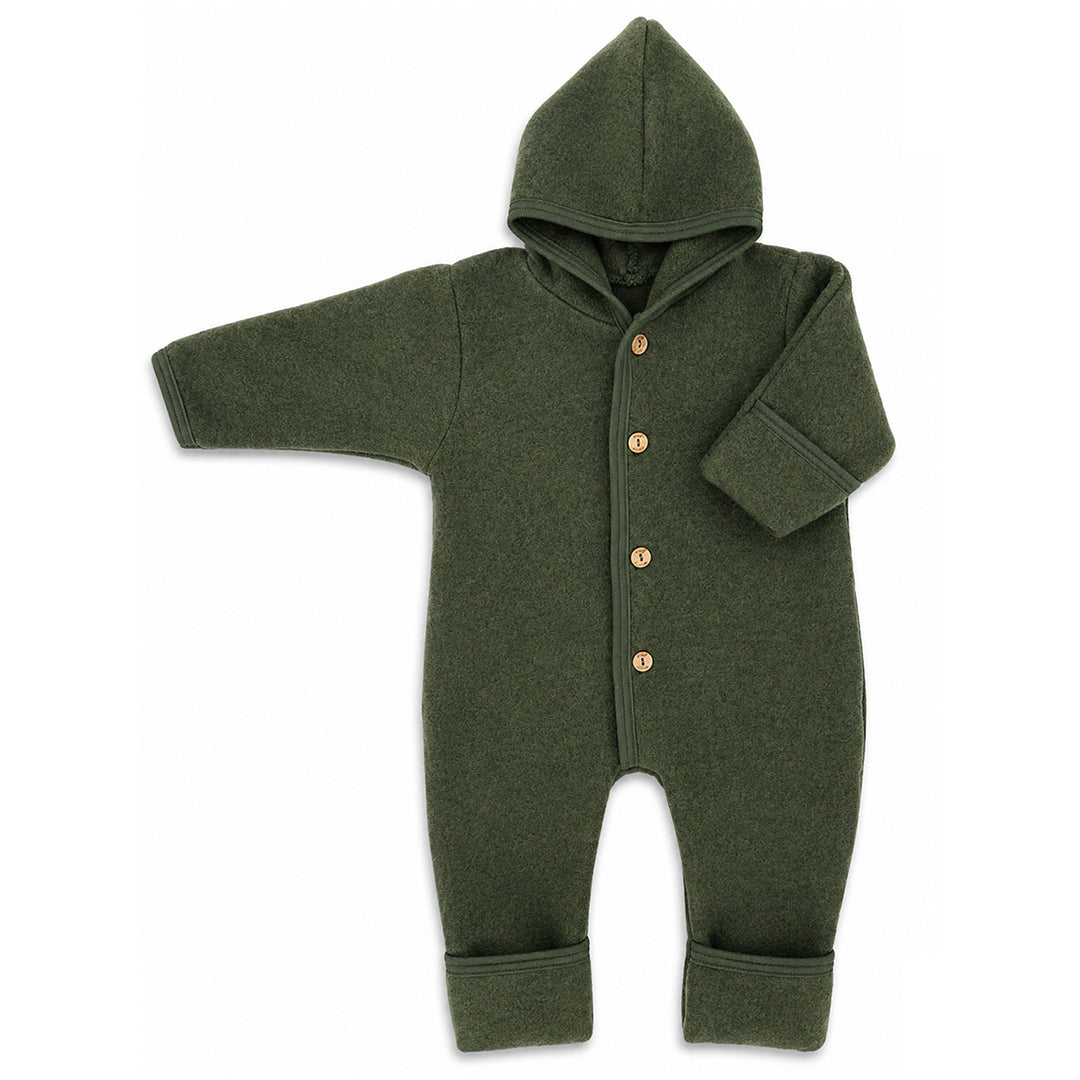 Engel Natur Wool Jumpsuit with Hood Reed