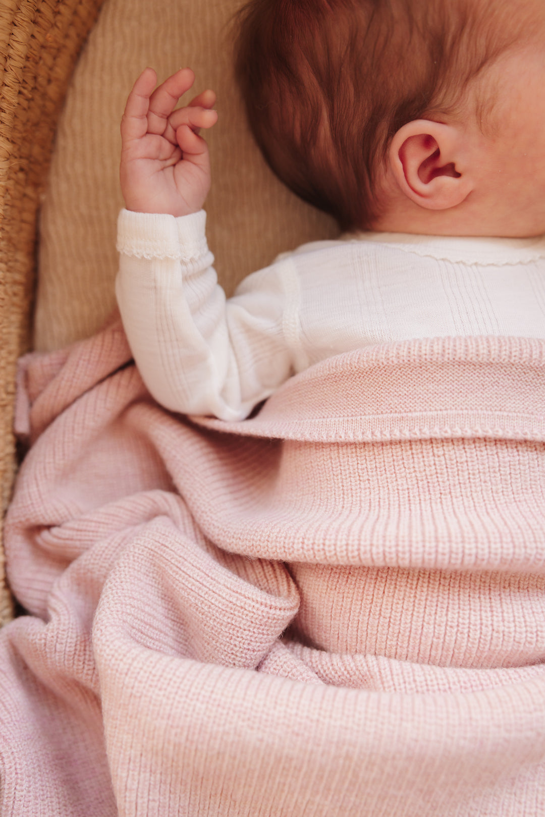 Hvid Blanket Felix Powder