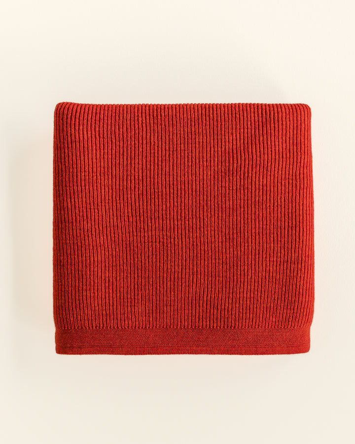 Hvid Blanket Felix Red