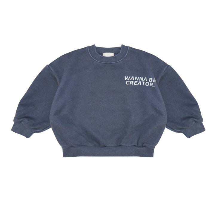 Creator Sweatshirt Washed Blue