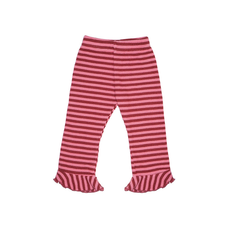 Stripe Frill Leggings