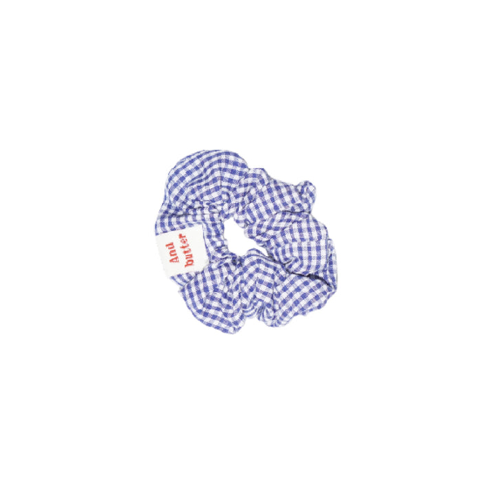 Vichy Scrunchie Blue