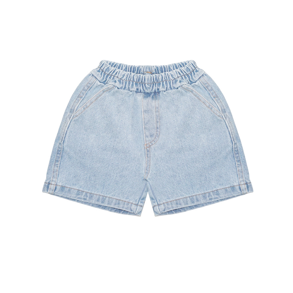Wide Denim Shorts - More Colors