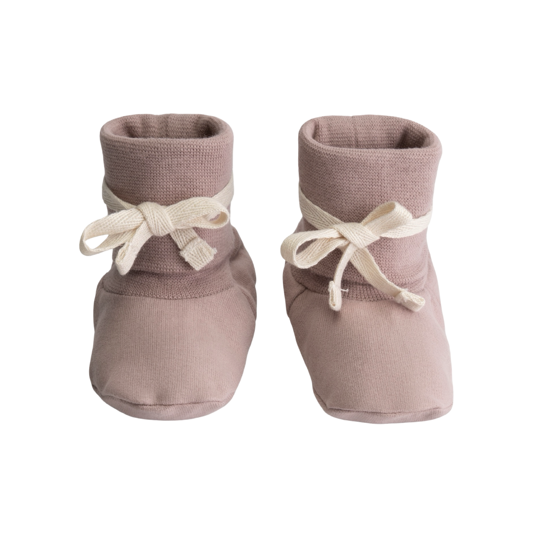 Gray Label Baby Booties Berry