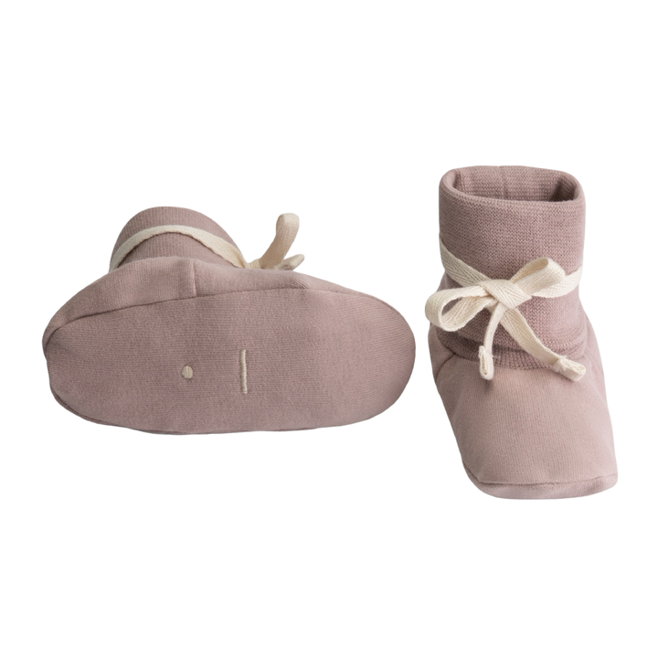 Gray Label Baby Booties Berry
