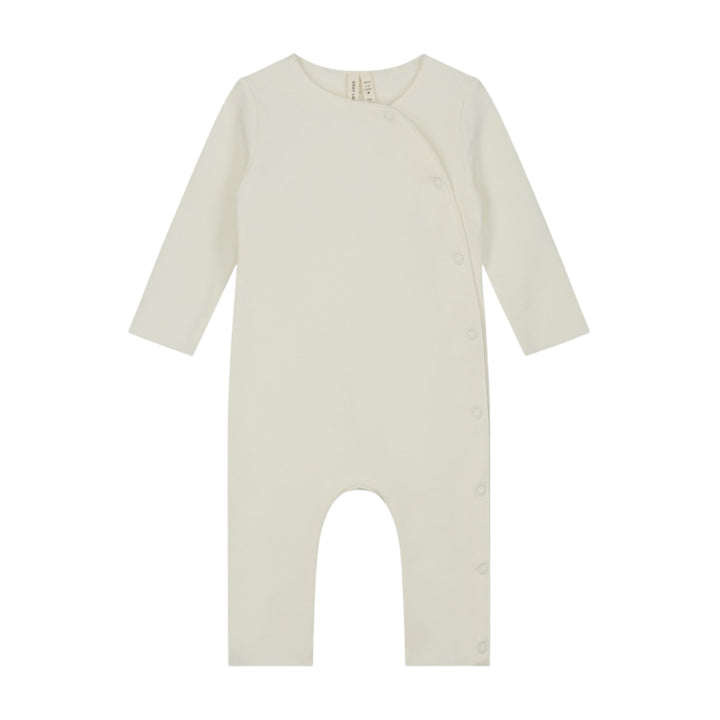 Gray Label Baby Suit with Snaps GOTS Cream