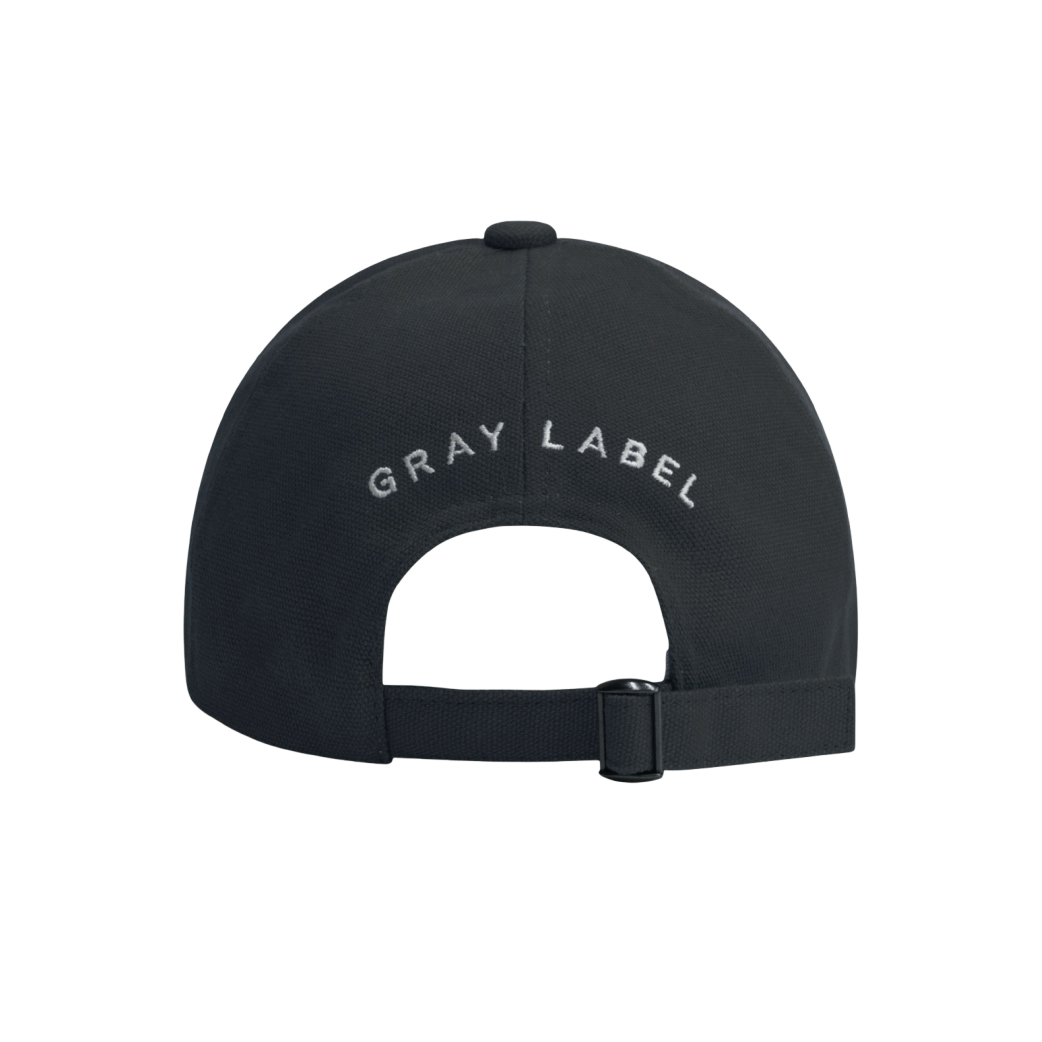 Gray Label Baseball Cap Pirate Black