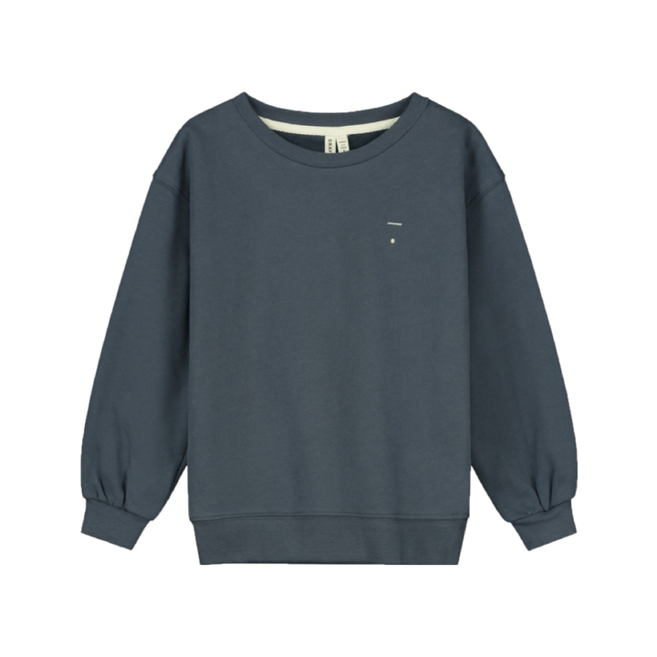 Gray Label Dropped Shoulder Sweater Blue Grey