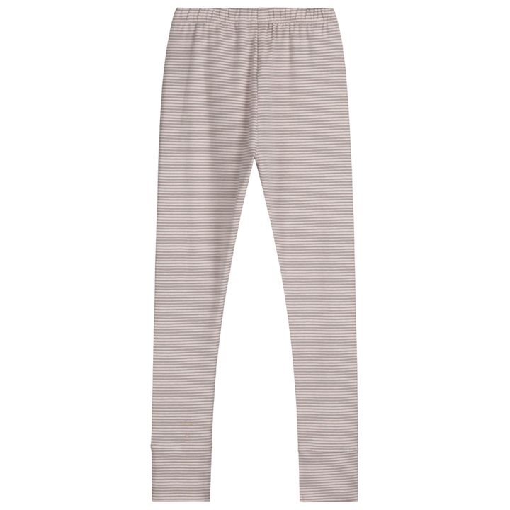 Gray Label Striped Leggings Berry - Cream