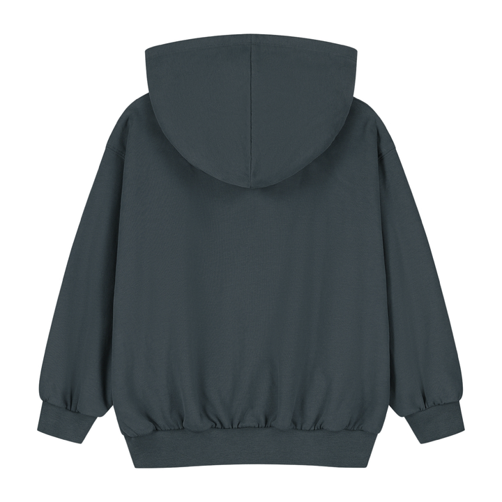 Gray Label Hoodie Blue Grey