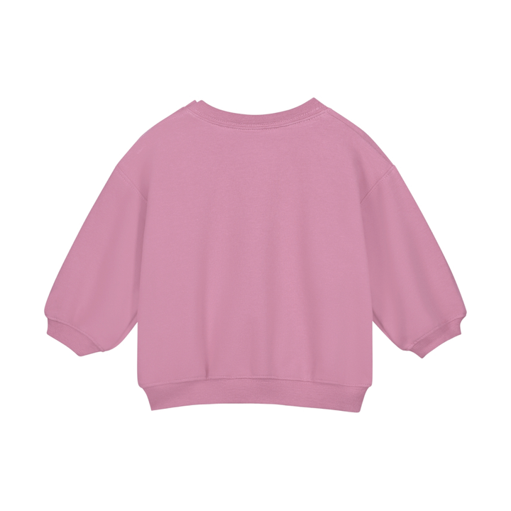 Gray Label Baby Dropped Shoulder Sweater Bubblegum