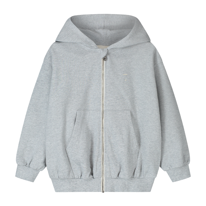 Gray Label Hooded Cardigan Grey Melange