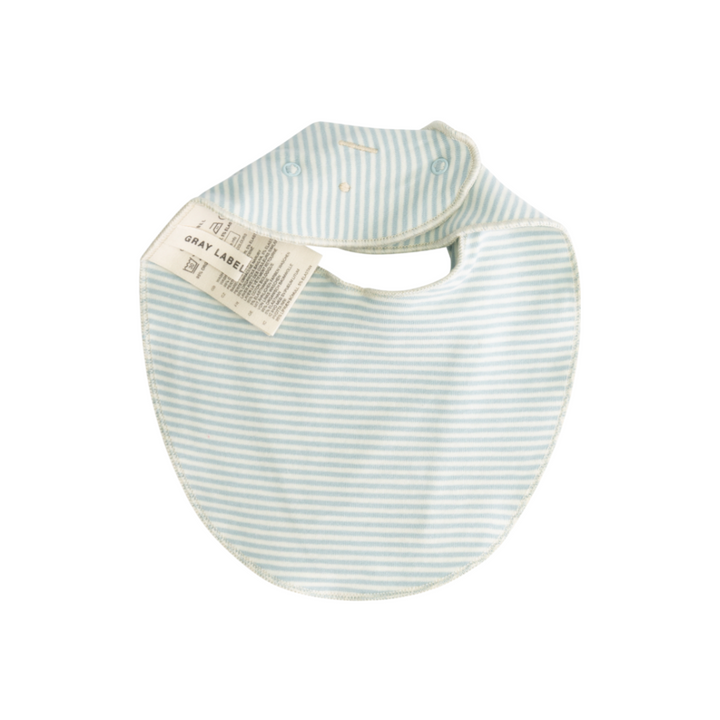 Gray Label Baby Bib Sky - Cream - La Gentile Store