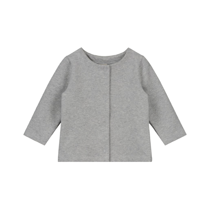 Gray Label Baby Cardigan Grey Melange - La Gentile Store