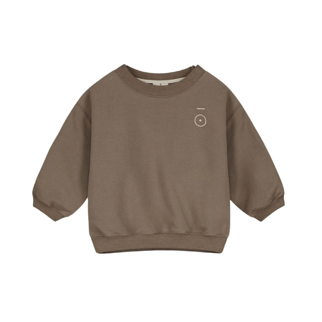 Gray Label Baby Dropped Shoulder Sweater Brownie - La Gentile Store