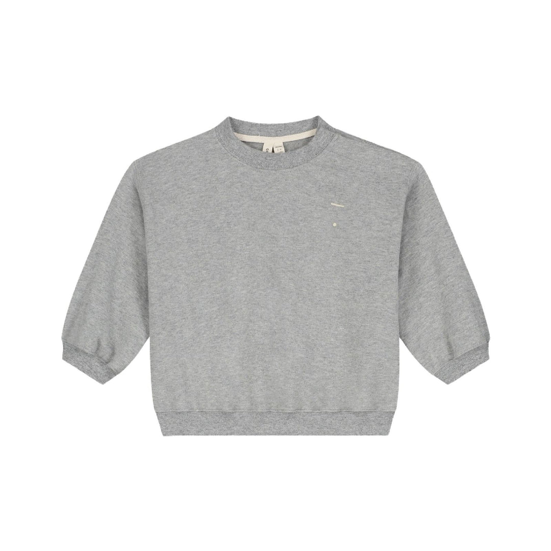 Gray Label Baby Dropped Shoulder Sweater Grey Melange - La Gentile Store