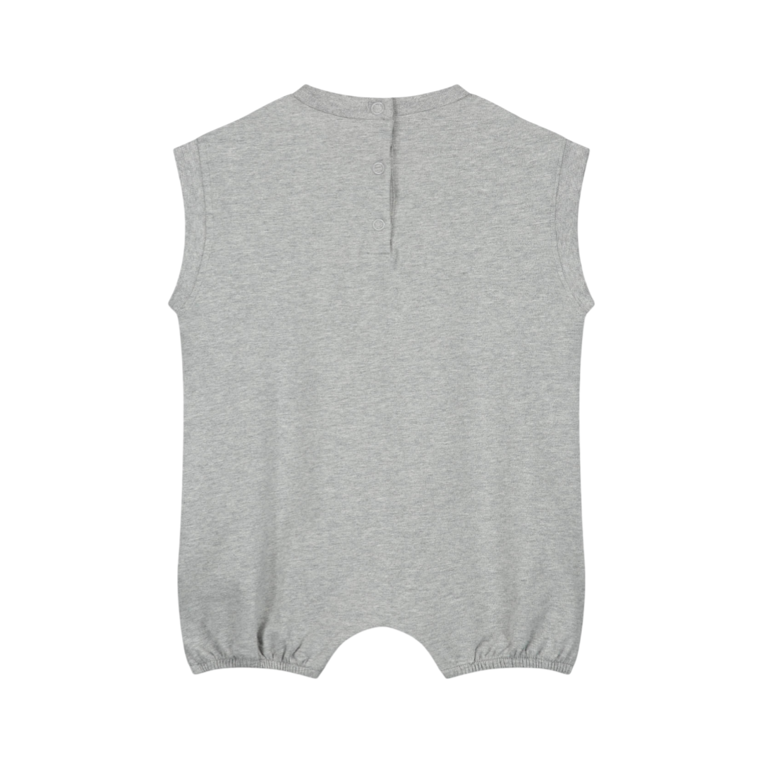 Gray Label Baby Pin-tuck Suit Grey Melange - La Gentile Store