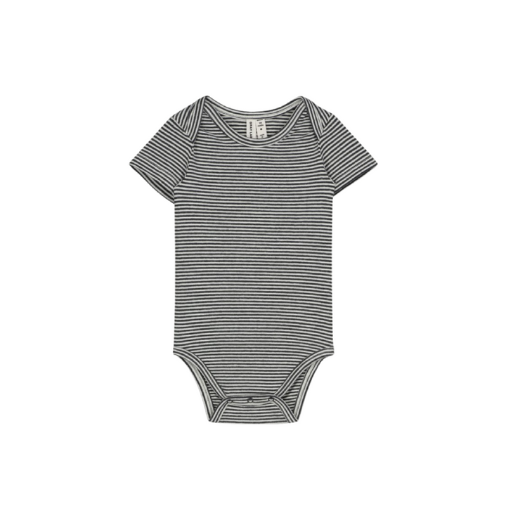 Gray Label Baby Romper Nearly Black - Cream - La Gentile Store