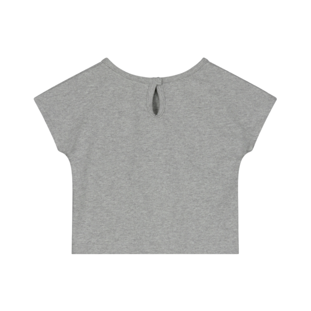 Gray Label Baby Top Grey Melange - La Gentile Store