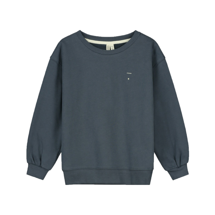 Gray Label Dropped Shoulder Sweater Blue Grey - La Gentile Store