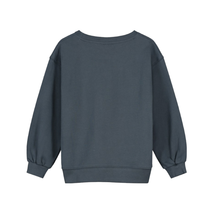 Gray Label Dropped Shoulder Sweater Blue Grey - La Gentile Store