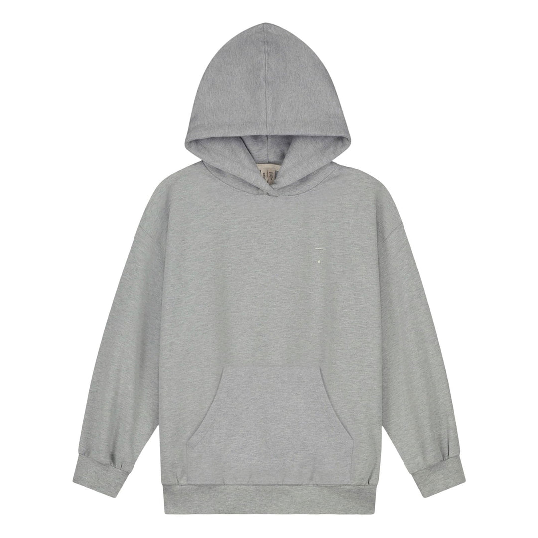 Gray Label Hoodie Grey Melange - La Gentile Store