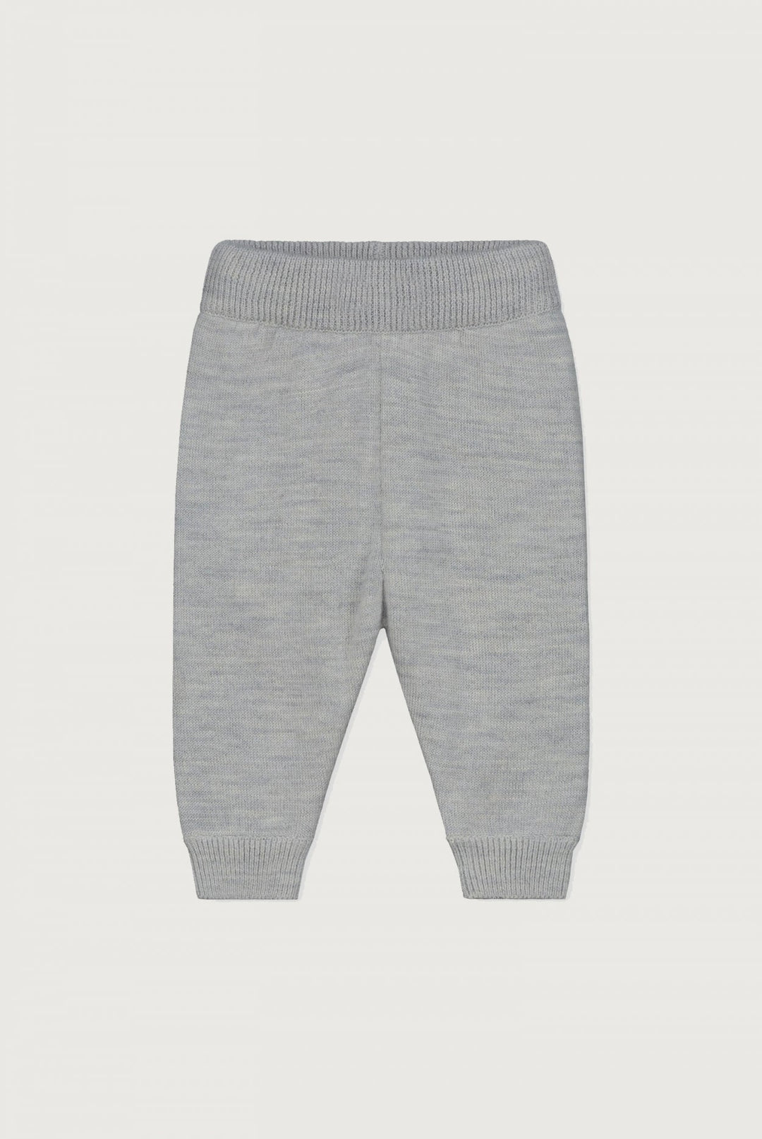 Gray Label Knitted Baby Pants Grey Melange - La Gentile Store