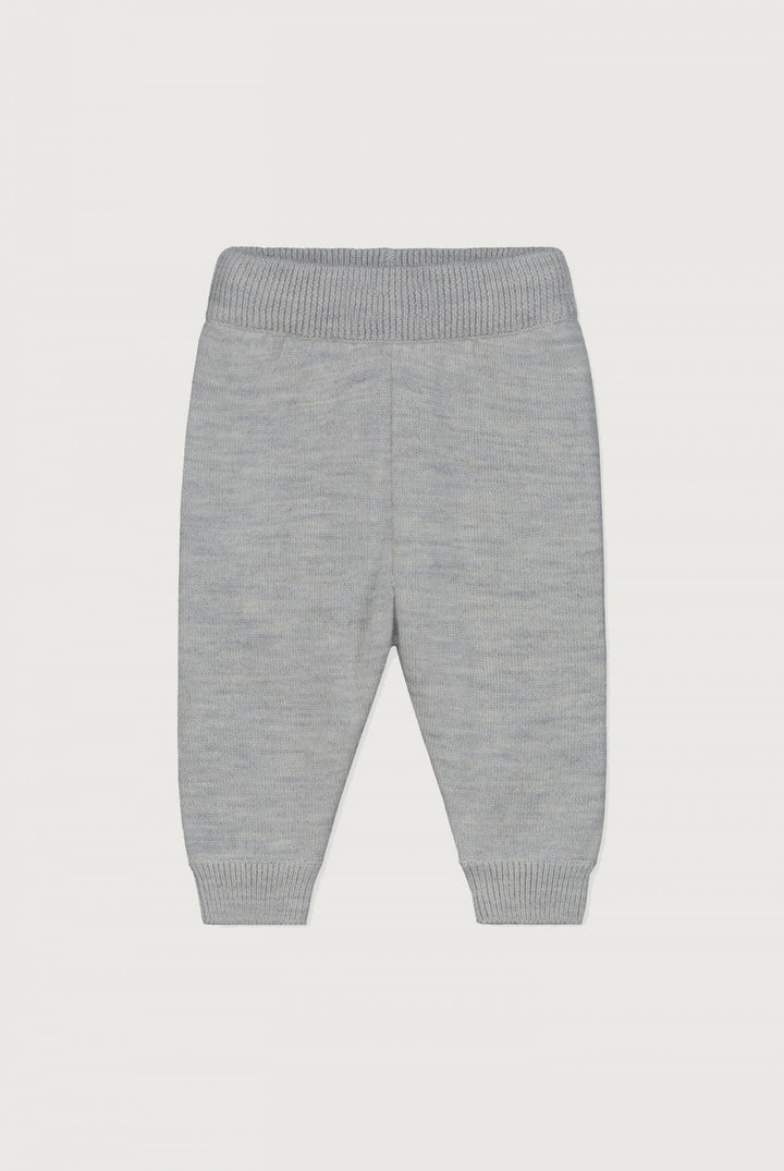 Gray Label Knitted Baby Pants Grey Melange - La Gentile Store