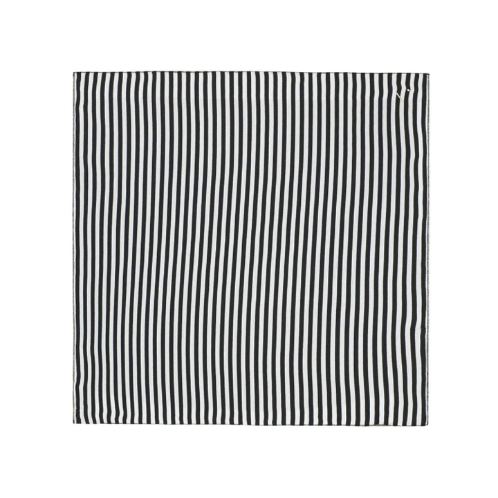 Gray Label Multi Swaddle Scarf Nearly Black - Off White - La Gentile Store