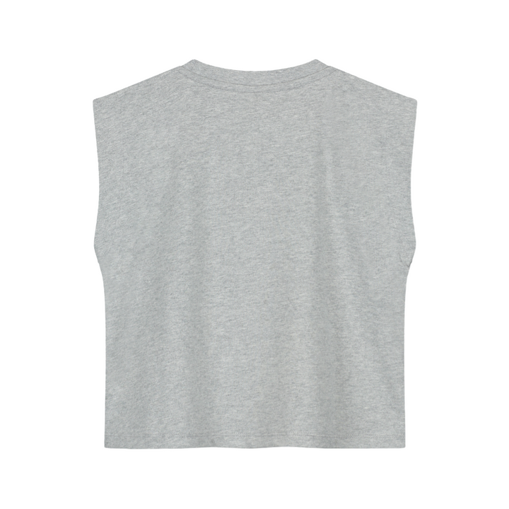 Gray Label Mussle Tee Grey Melange - La Gentile Store