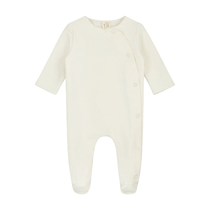 Gray Label Newborn Suit With Snaps Cream - La Gentile Store